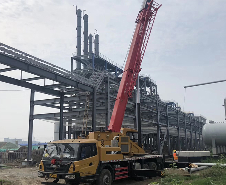 鋁合金橋架及安裝現場